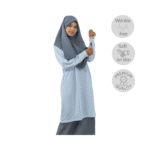 Grey Tudung (Dua Lapis)