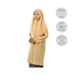 Light Brown Tudung (Dua Lapis)