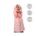 Peach Tudung (Dua Lapis)