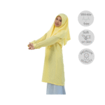 Yellow Tudung (Dua Lapis)