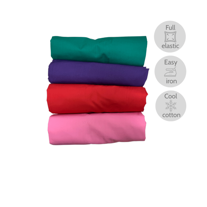 Cotton Red Kain Susun - Image 2