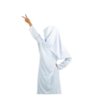 Koshibo White Baju Kurung - Image 2