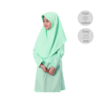 Cotton Light Green Baju Kurung