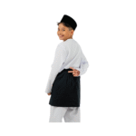Set Baju Melayu Cotton White (Teluk Belanga) - Image 4