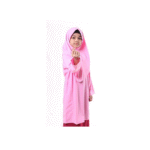 Cotton Pink Baju Kurung - Image 2