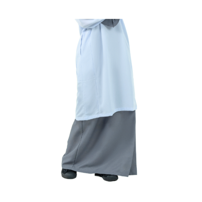 Rayon Viscose Grey Kain Susun - Image 2