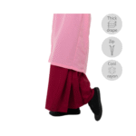 Rayon Viscose Maroon Kain Susun