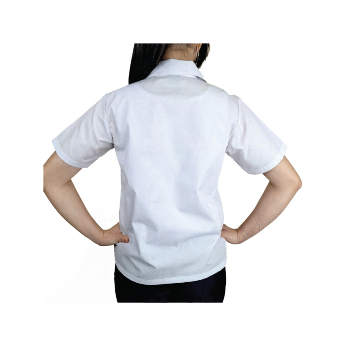 Cotton White Girl Blouse - Image 3
