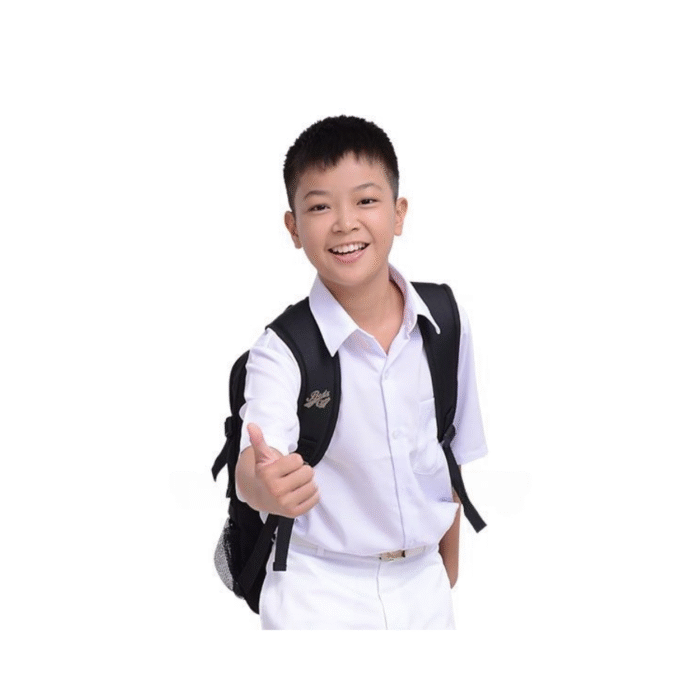 Cotton White Short Sleeve Shirt - Image 3