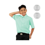 Cotton Green Short Sleeve Shirt