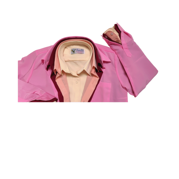 Cotton Brown Short Sleeve Shirt - Image 3