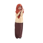 Cotton Light Brown Long Sleeve Shirt (MRSM) - Image 3