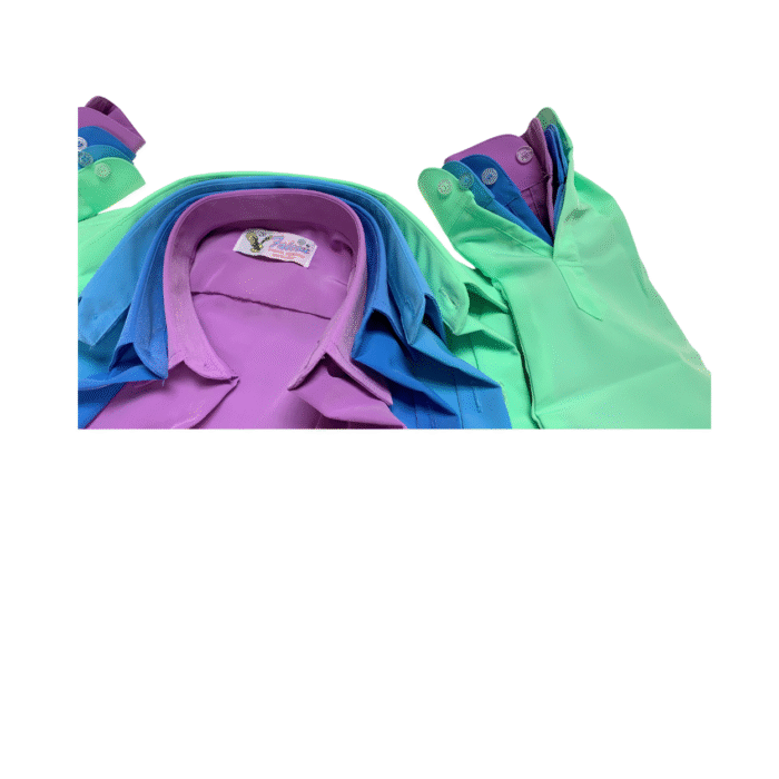 Cotton Green Long Sleeve Shirt - Image 3