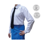 Whool Peach White Long Sleeve Shirt