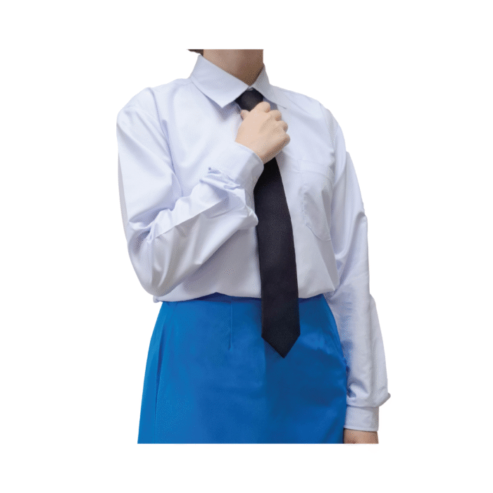 Whool Peach White Long Sleeve Shirt - Image 2