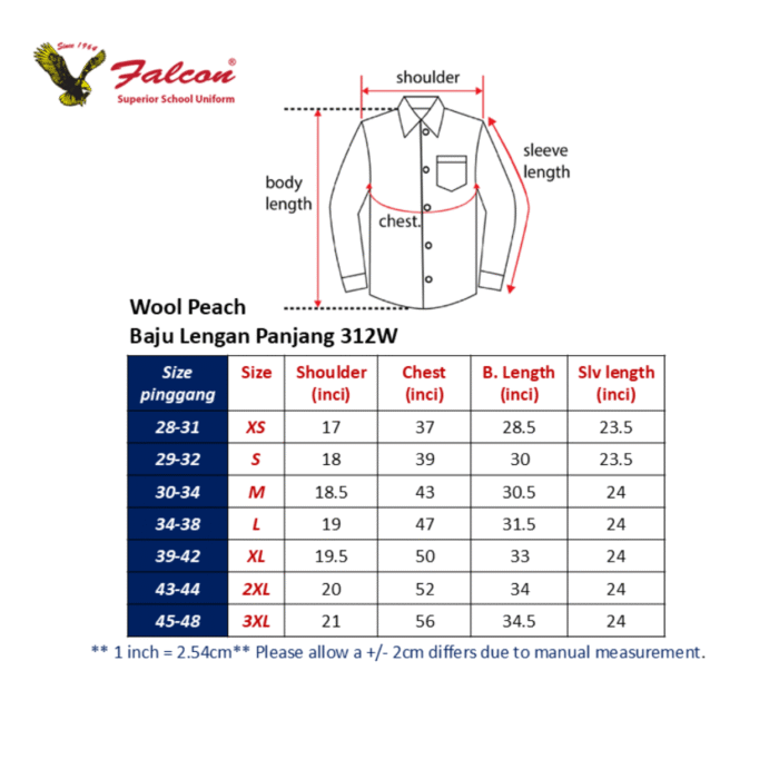 Whool Peach White Long Sleeve Shirt - Image 4