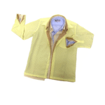 Cotton Yellow Long Sleeve Shirt - Image 2