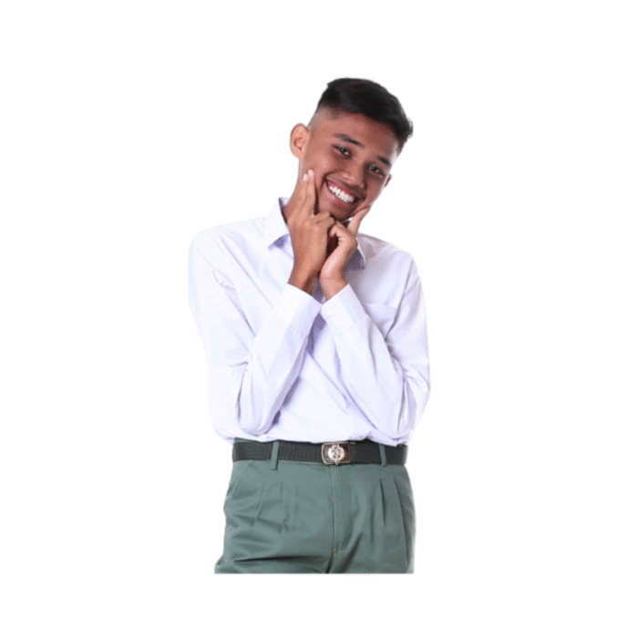 Cotton White Long Sleeve Shirt - Image 4