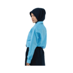 Cotton Light Blue Long Sleeve Shirt - Image 2