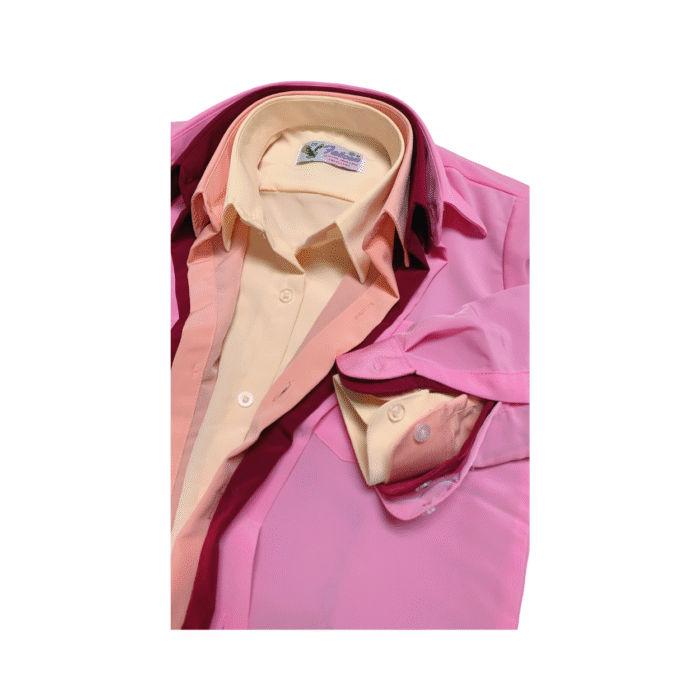 Cotton Peach Long Sleeve Shirt - Image 2