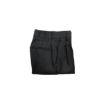 Microfiber Black Long Pants (Pleated) - Image 2