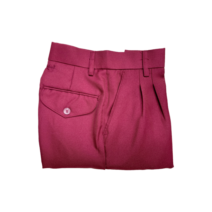 Seluar Panjang Microfiber Maroon (Berlipat) - Image 3