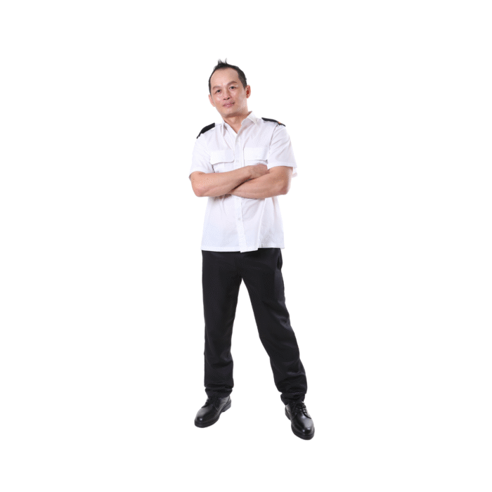 Seluar Panjang Hitam Potongan Slim (Tidak berlipat) - Image 2