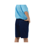 Seluar Pendek Biru Laut Anjal - Image 3