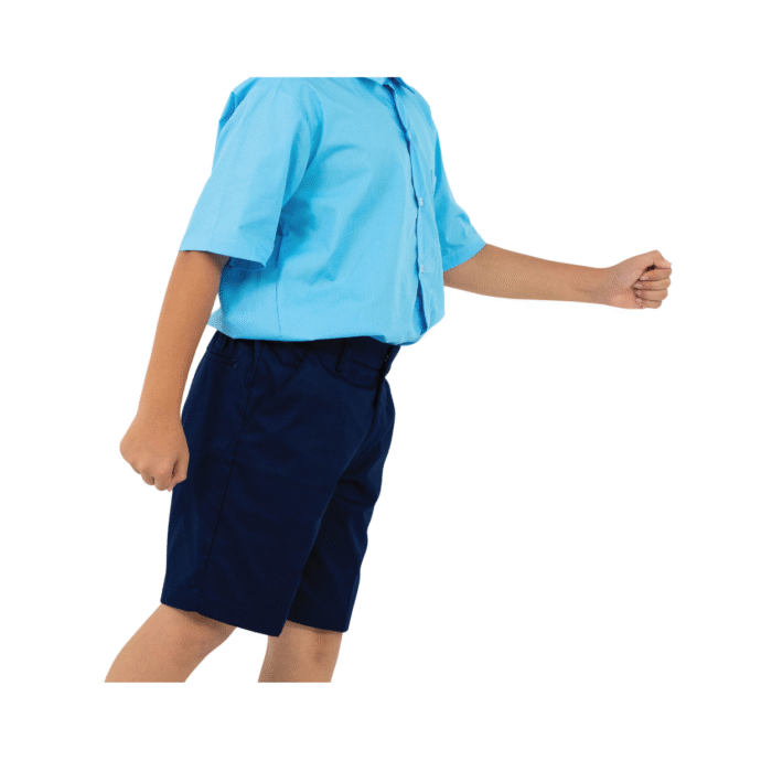 Seluar Pendek Biru Laut Anjal - Image 4