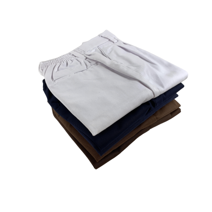 Seluar Pendek Putih Bergetah - Image 2