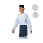 Koshibo White Baju Melayu Set (Teluk Belanga)