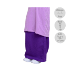 Koshibo Purple Kain Susun Belakang/ Kain Kipas