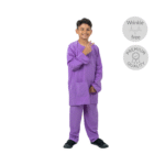 Koshibo Purple Baju Melayu Set (Teluk Belanga)