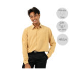 Koshibo Brown Long Sleeve Shirt (MRSM)