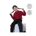 Koshibo Maroon Long Sleeve Shirt