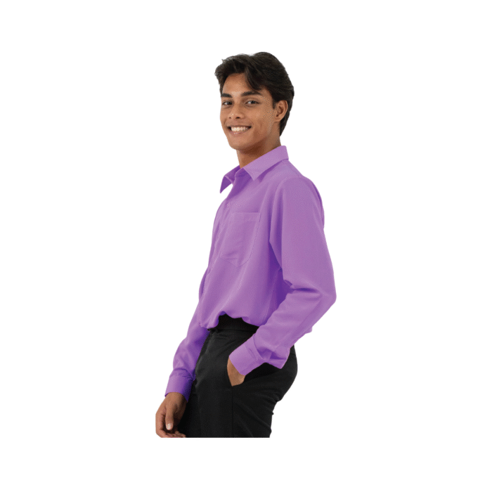 Koshibo Purple Long Sleeve Shirt - Image 2