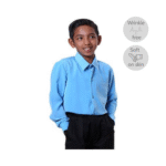 Koshibo Light Blue Long Sleeve Shirt