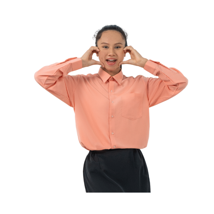 Koshibo Peach Long Sleeve Shirt - Image 2