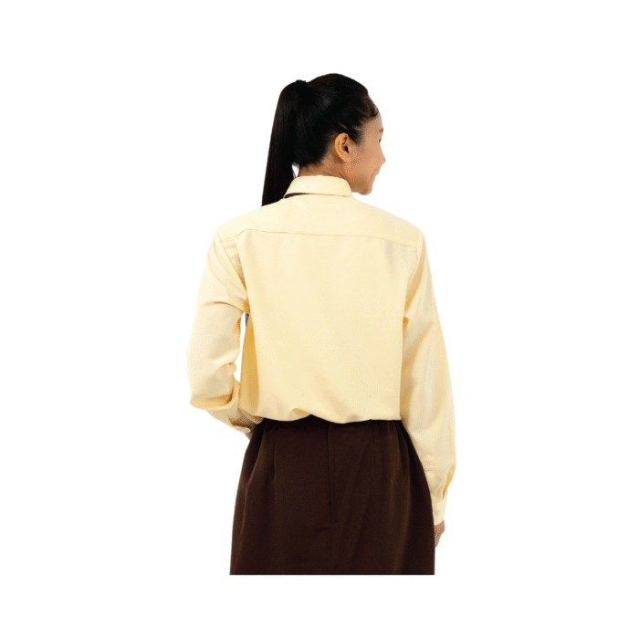 Koshibo Light Peach Long Sleeve Shirt - Image 4