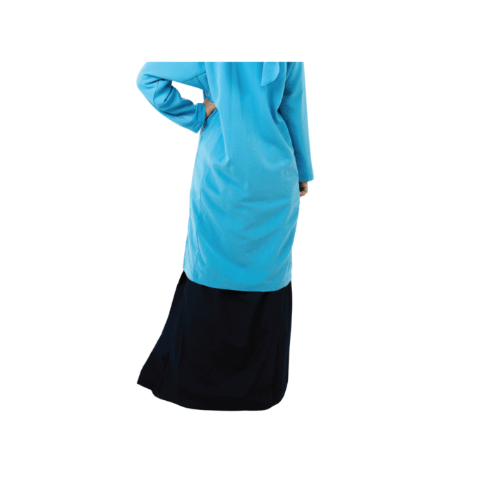 Slim Fit Koshibo Navi Blue Susun Kain (Zip) - Image 2