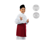 Koshibo Maroon Samping