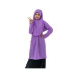 Koshibo Purple Baju Kurung - Image 2