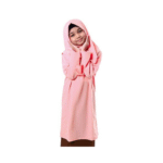Cotton Peach Baju Kurung - Image 2