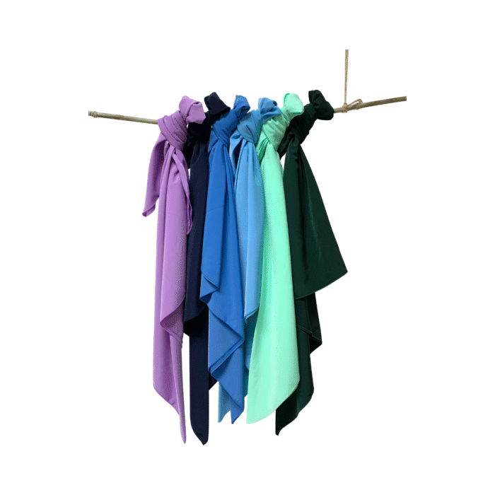 Dark Green Tudung (Dua Lapis) - Image 3