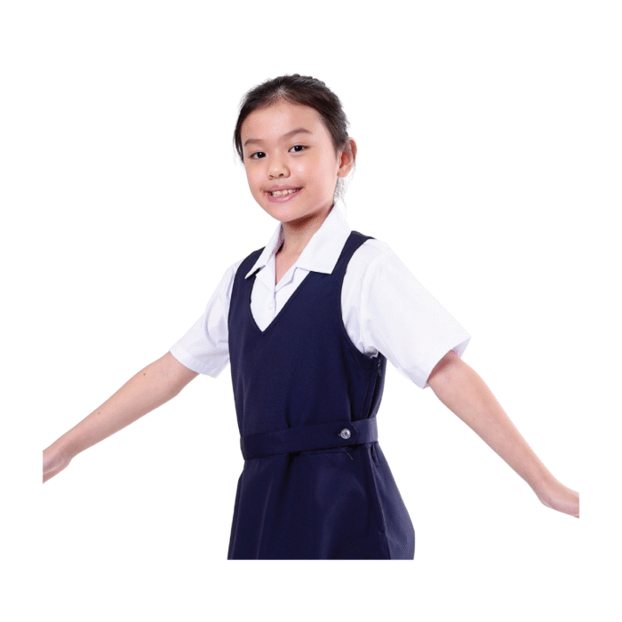 Rayon Viscose Pinafore (Side Zip) - Image 6