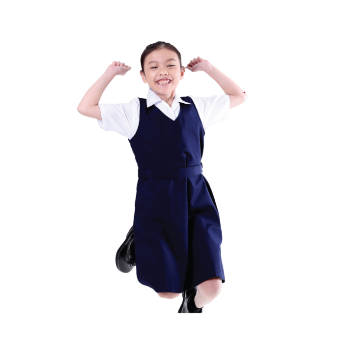 Rayon Viscose Pinafore (Side Zip) - Image 3