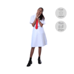 Rayon Viscose White Skirt