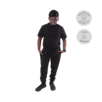 Polyester Comfy Black Sports Pants