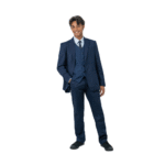 Premium Smart Fit Navy Blue Blazer - Image 2