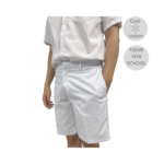 Foon Yew White Short Pants